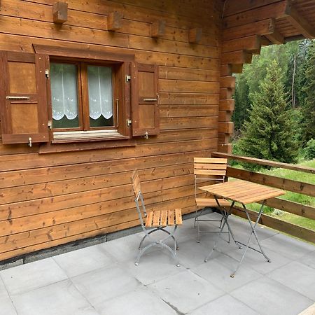 Chalet Le Fertin La Tzoumaz Exterior foto